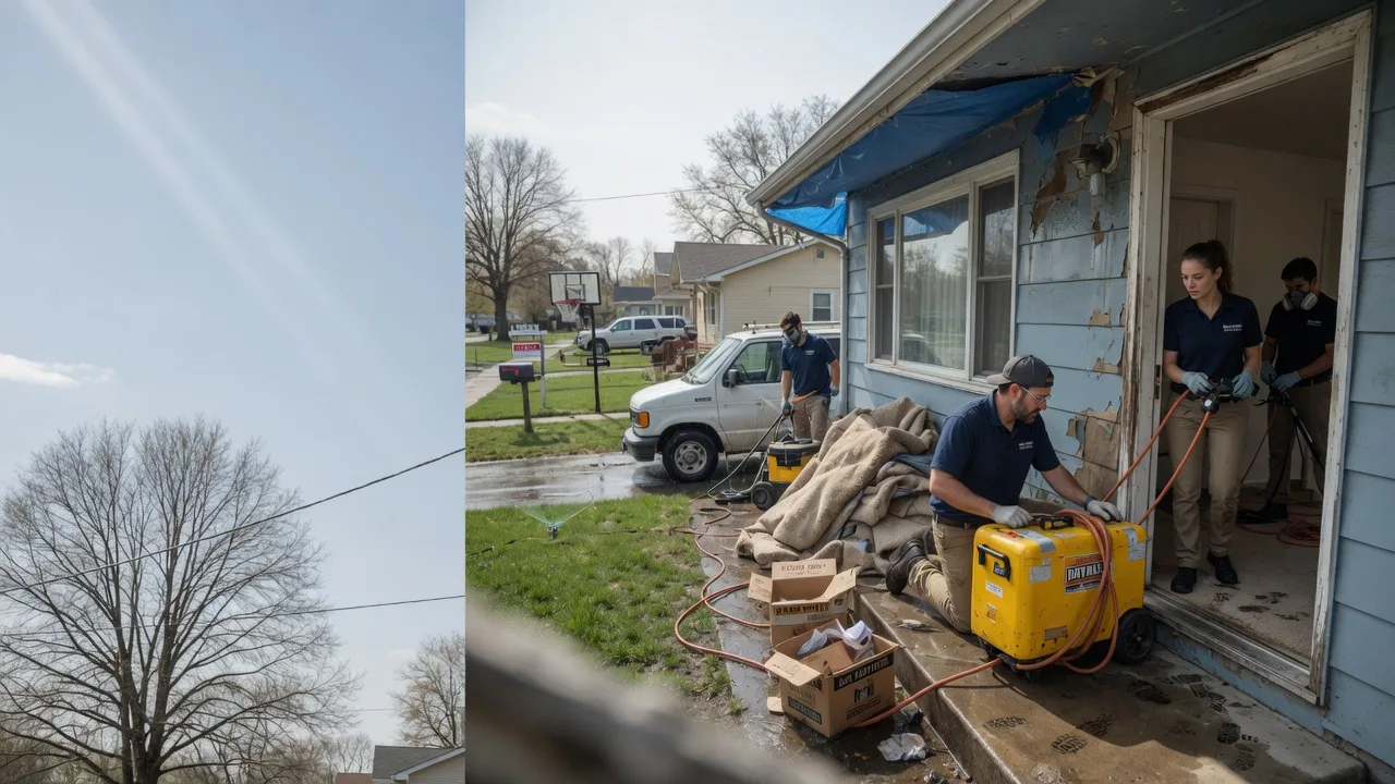 Basement Flood Cleanup in Hamill, SD near me